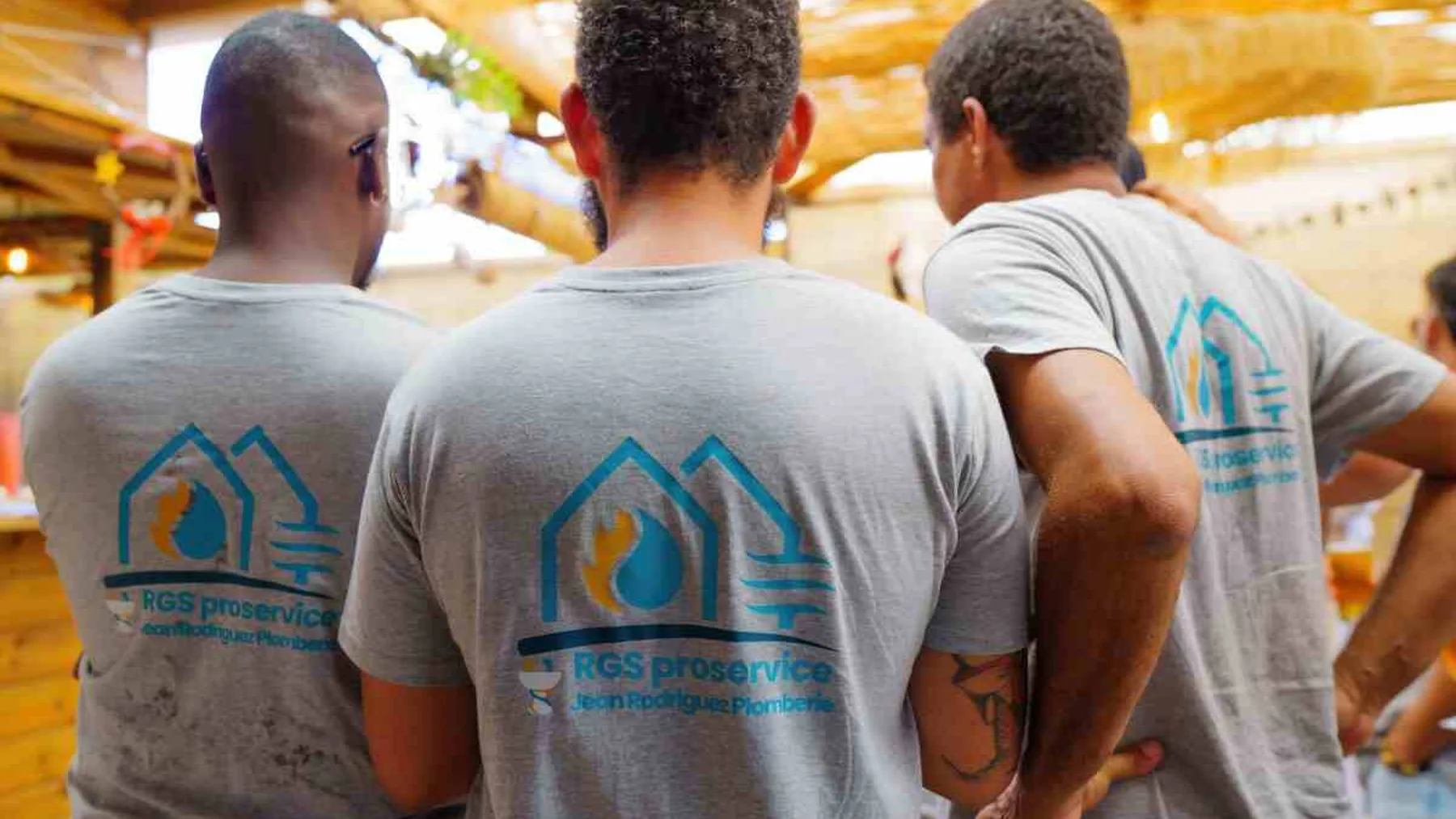 Équipe RGS Proservice à La Réunion