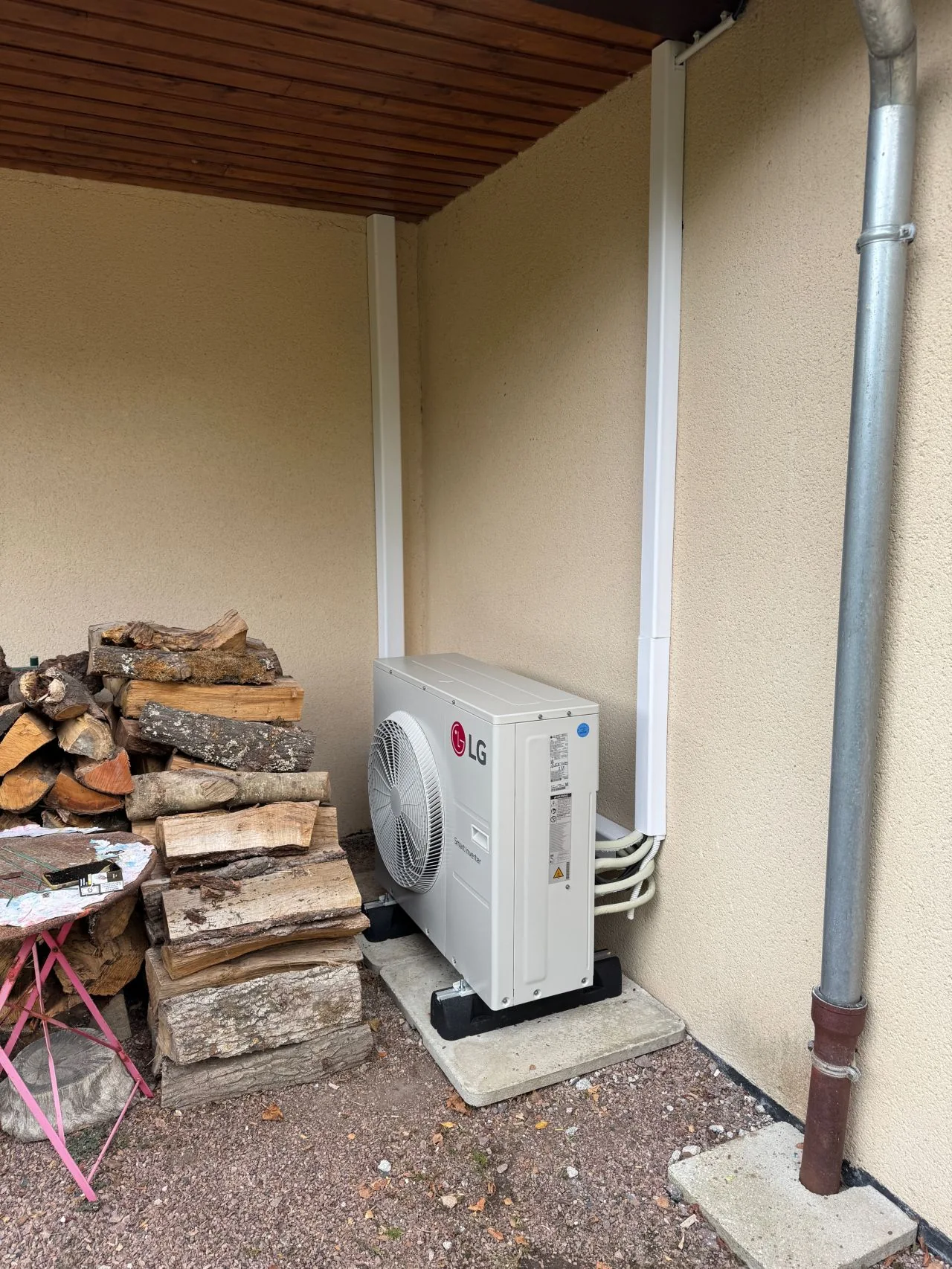 Installation d'une climatisation réversible multisplit sur les hauteurs de Honfleur