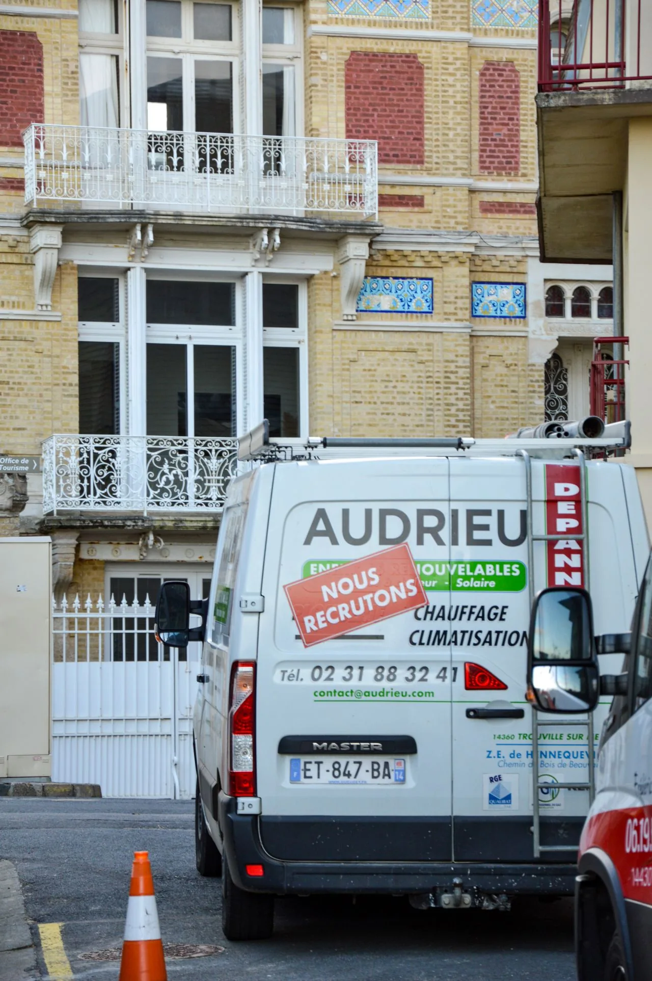 Remplacement d'une chaudière et d'un conduit de fumée de 20 mètres à Trouville-sur-Mer